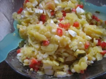 Rezept: Rosas bunter Kartoffelsalat Rosas bunter Kartoffelsalat - Rezept