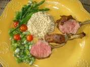 Lammkarree mit Tomatenkruste - Rezept