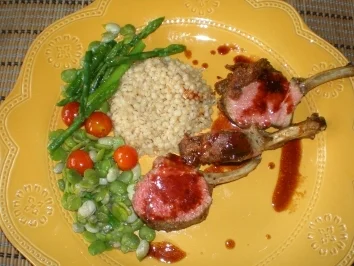 Lammkarree mit Tomatenkruste - Rezept - Bild Nr. 2