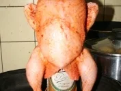 Beer Butt Chicken - Rezept