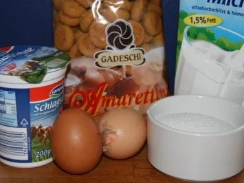 Eis: Amarettini - Eis - Rezept - Bild Nr. 2