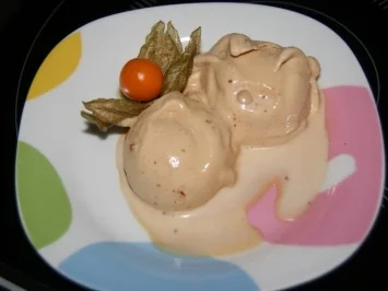 Eis: Amarettini - Eis - Rezept