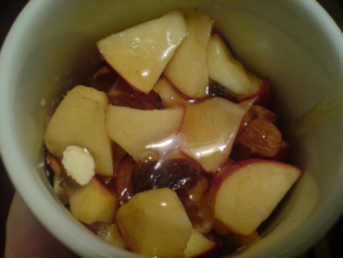 Dessert "Bratapfel in der Tasse" - Rezept - Bild Nr. 3