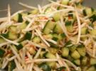 Rezept: Sweet Chili - Gurkensalat mit Sprossen Sweet Chili - Gurkensalat mit Sprossen - Rezept