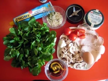 "mein Feldsalatteller" herzhaft - Rezept - Bild Nr. 2