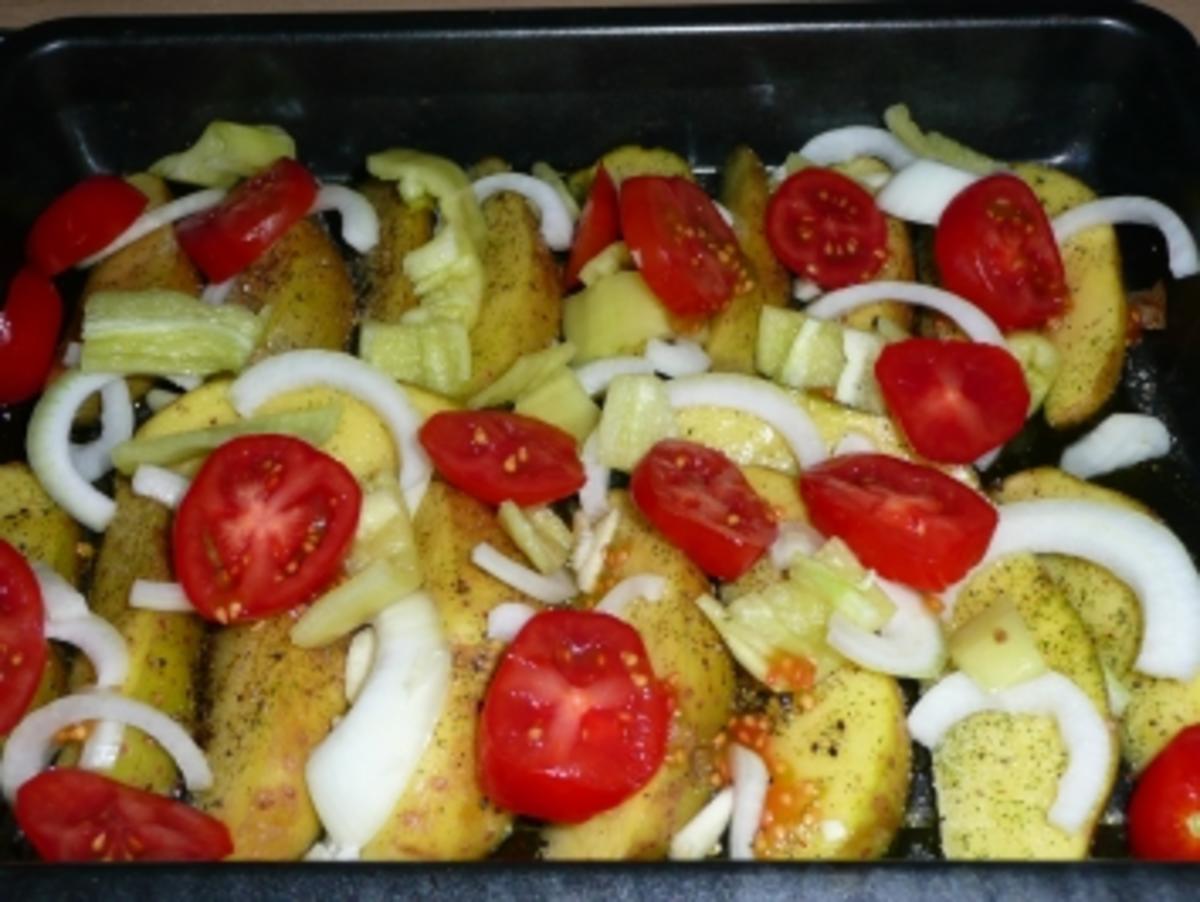 mediterane Kartoffelpfanne - Rezept - Bild Nr. 5