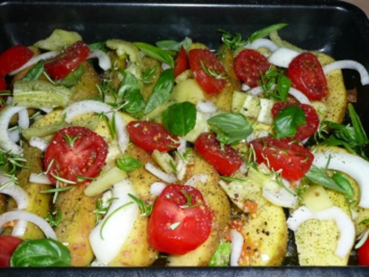 mediterane Kartoffelpfanne - Rezept - Bild Nr. 6