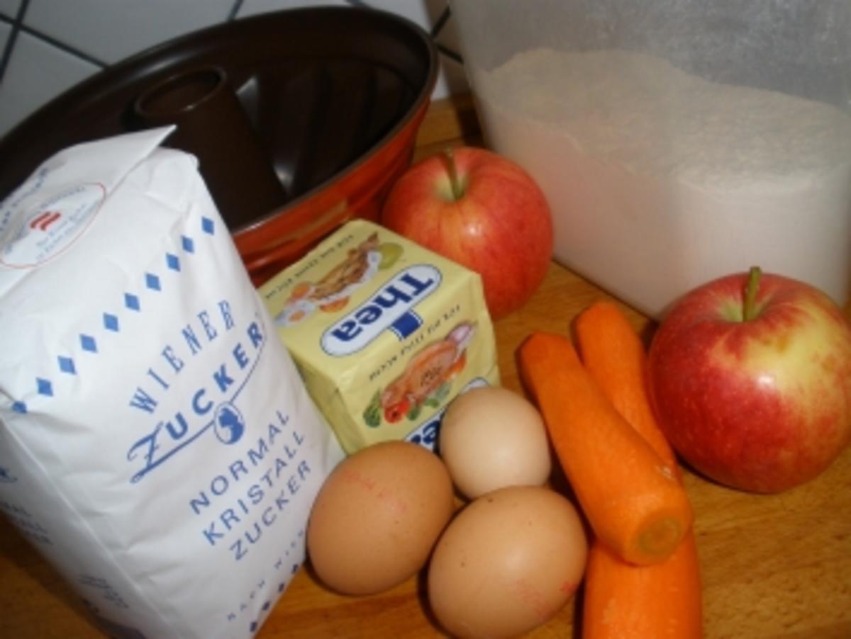 Karotten - Nuß - Gugelhupf - Rezept - Bild Nr. 2