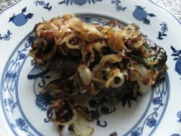 Rindersteak Holzfällerart - Rezept