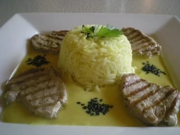 Rezept: Schweine Filet in Kürbis Sauce Bild Nr. 2 Schweine Filet in Kürbis Sauce - Rezept - Bild Nr. 2