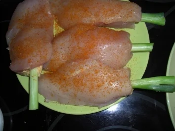 Rezept: Grillen-Putenschnitzel wird zur Keule Grillen-Putenschnitzel wird zur Keule - Rezept