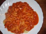 schulspeisungs-wurstgulasch - Rezept
