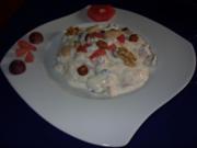 Frühstücks-Quark mit Früchten und Nüssen - Rezept