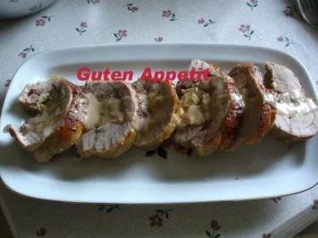 Gefüllte Putenoberkeulen - Rezept
