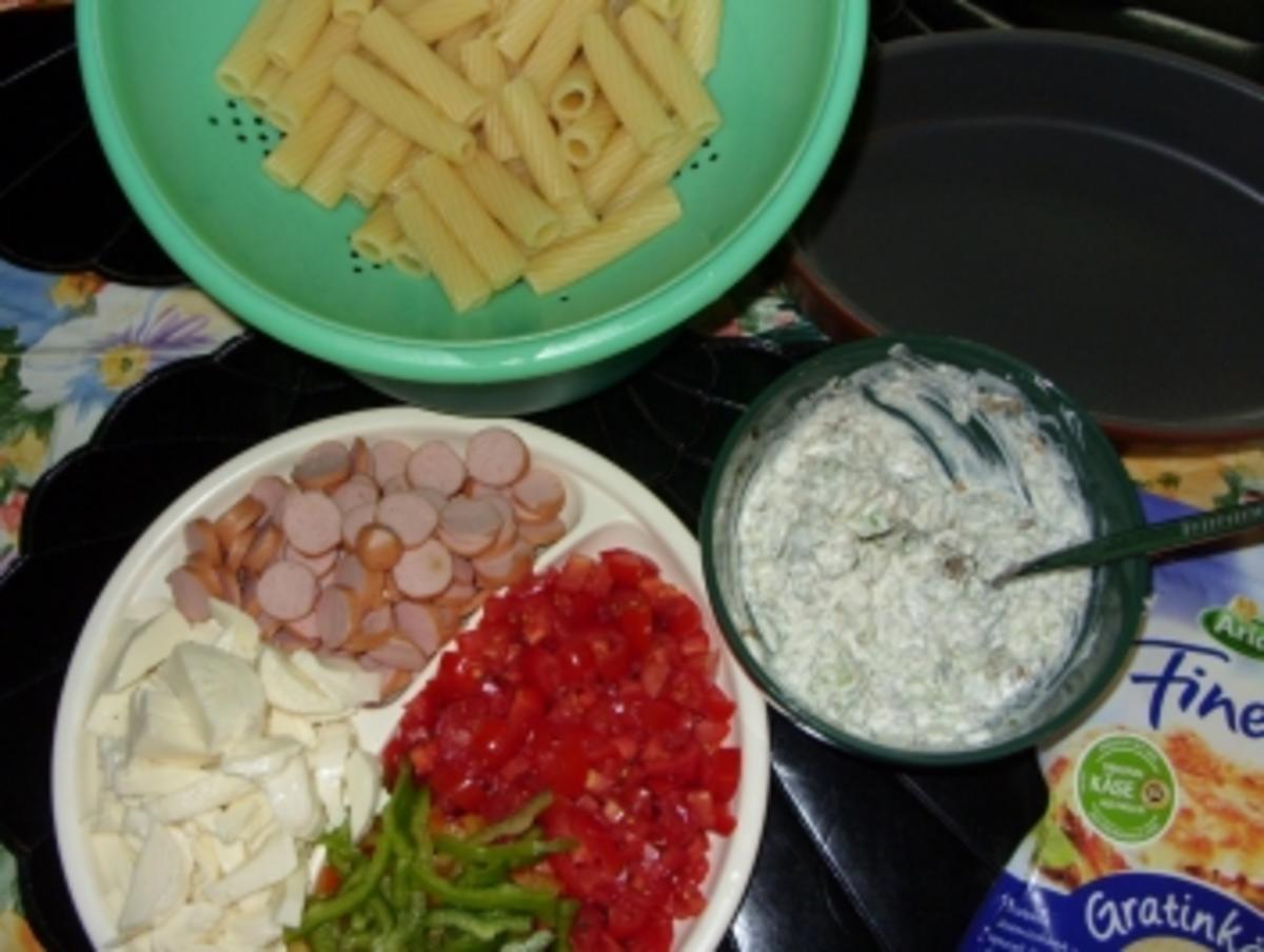 Nudelauflauf mit Gemüse und viel Käse - Rezept - Bild Nr. 3