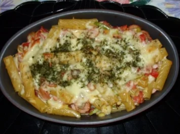 Nudelauflauf mit Gemüse und viel Käse - Rezept - Bild Nr. 6