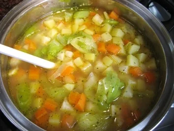 Rezept: Kartoffelsuppe - stückig ... Bild Nr. 5 Kartoffelsuppe - stückig ... - Rezept - Bild Nr. 5