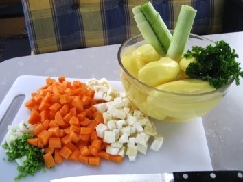 Rezept: Kartoffelsuppe - stückig ... Bild Nr. 3 Kartoffelsuppe - stückig ... - Rezept - Bild Nr. 3