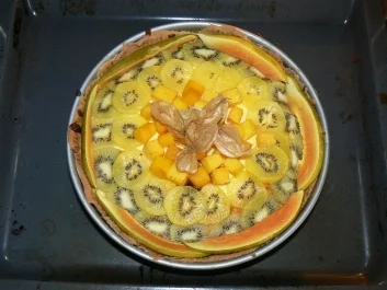 exotischer Käsekuchen - Rezept