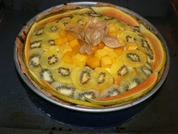 exotischer Käsekuchen - Rezept