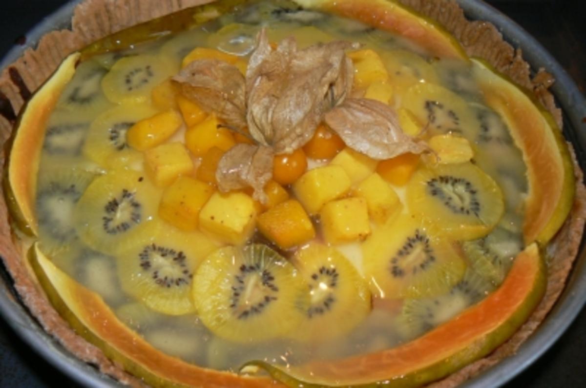 exotischer Käsekuchen - Rezept