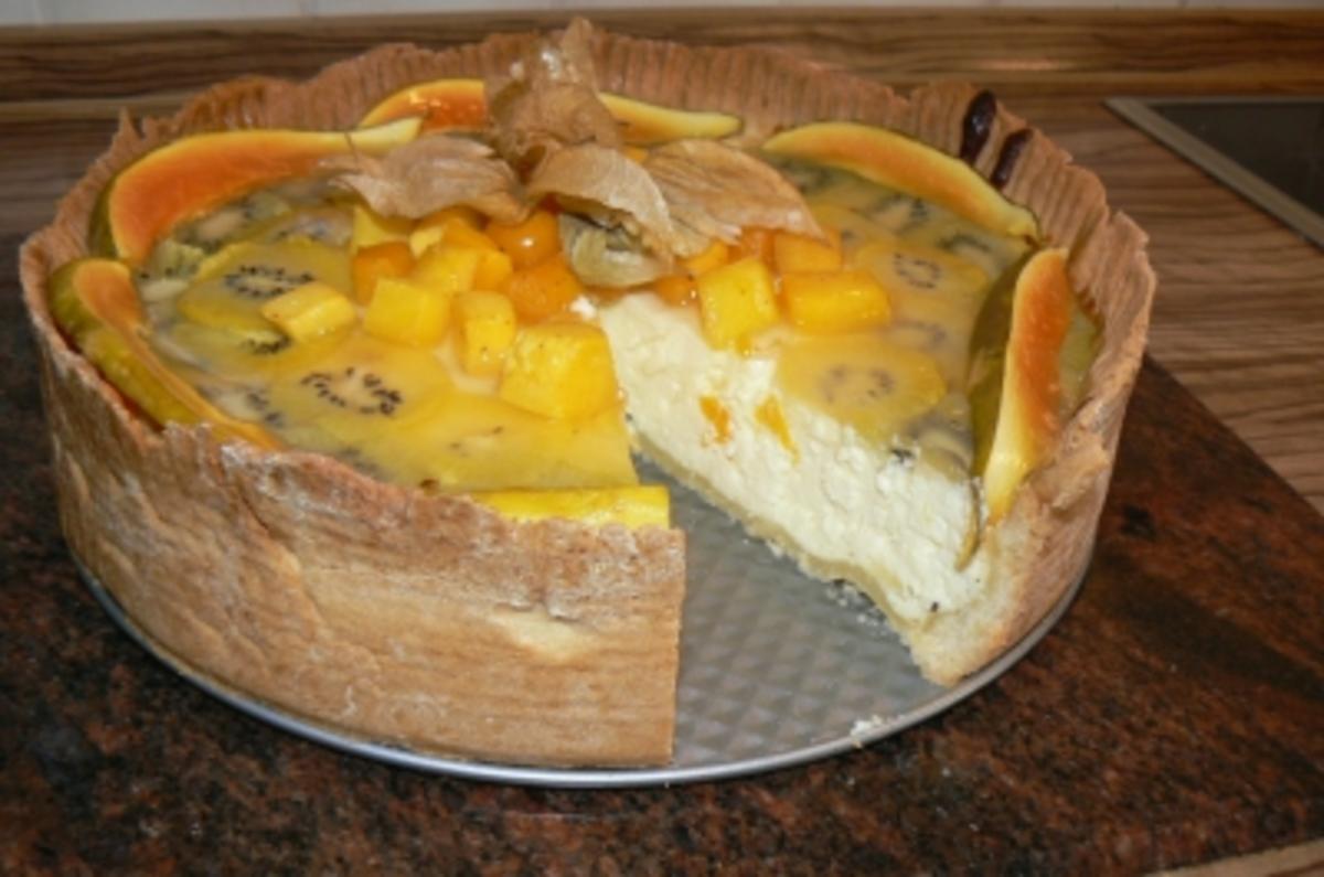 exotischer Käsekuchen - Rezept