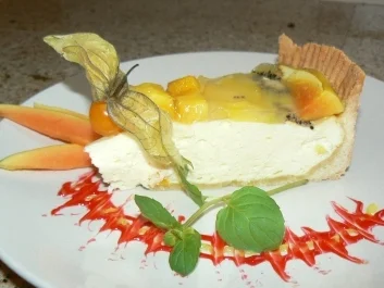 exotischer Käsekuchen - Rezept