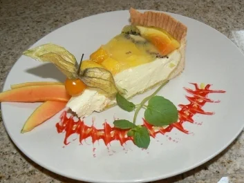 exotischer Käsekuchen - Rezept