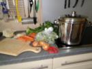 Erbsensupp mit Pökelfleisch (Bilder sind hochgeladen) - Rezept