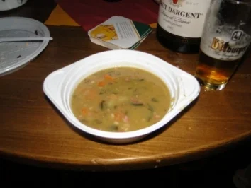 Rezept: Erbsensupp mit Pökelfleisch (Bilder sind hochgeladen) Bild Nr. 4 Erbsensupp mit Pökelfleisch (Bilder sind hochgeladen) - Rezept - Bild Nr. 4