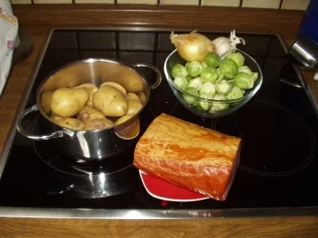 Rezept: Rosenkohl-Kassler-Auflauf Bild Nr. 2 Rosenkohl-Kassler-Auflauf - Rezept - Bild Nr. 2