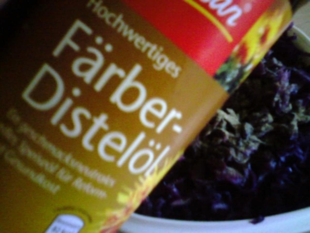 Krautsalat aus Rotkohl - Rezept - Bild Nr. 4