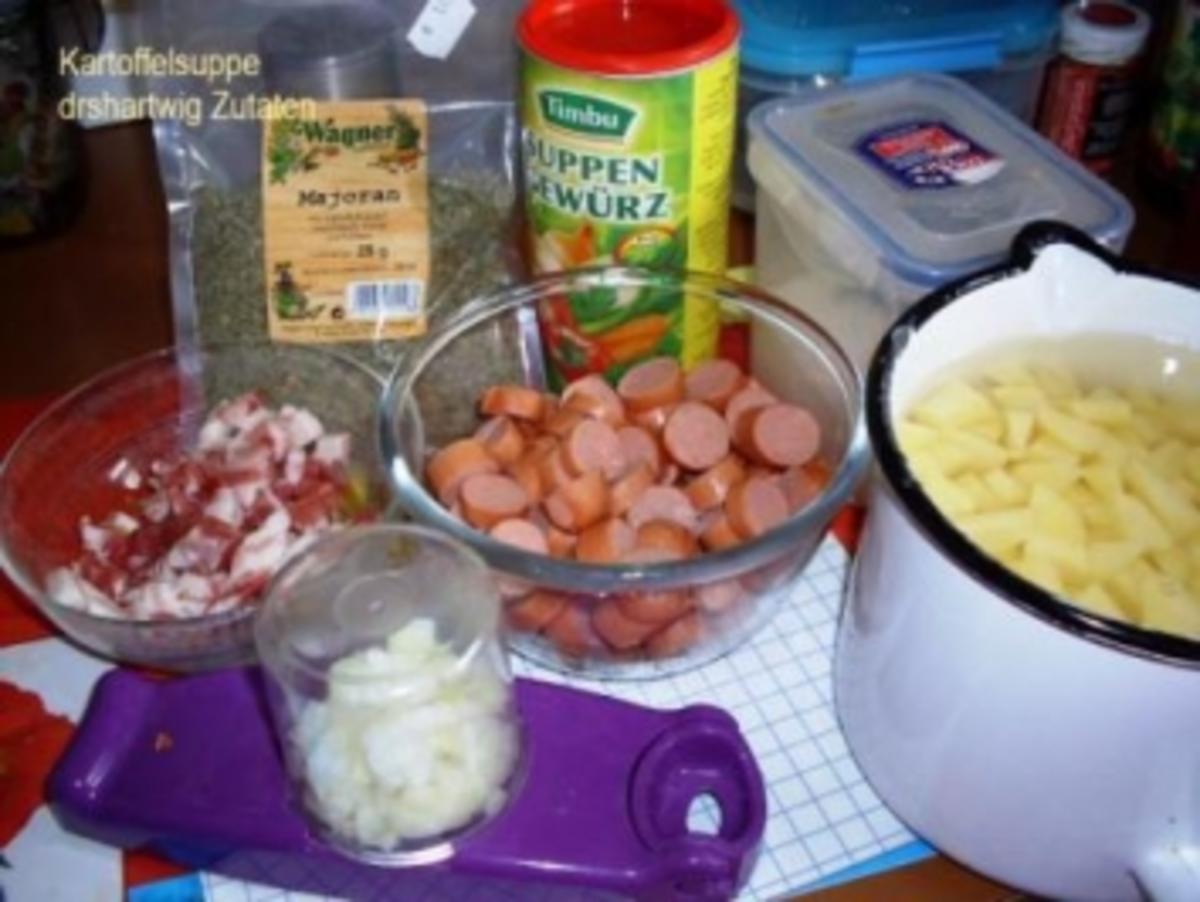 Suppe~Kartoffelsuppe mit Wiener - Rezept - Bild Nr. 2