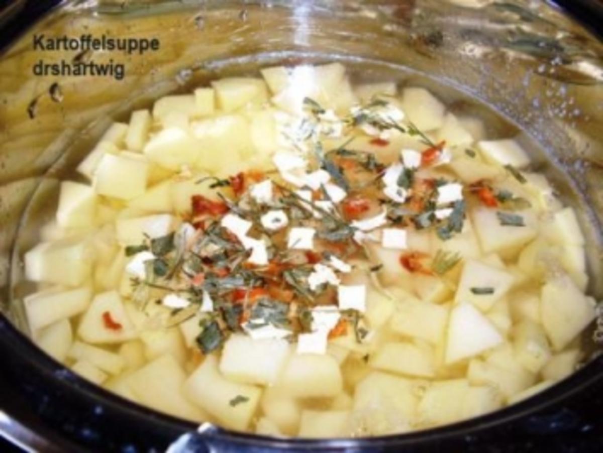 Suppe~Kartoffelsuppe mit Wiener - Rezept - Bild Nr. 3