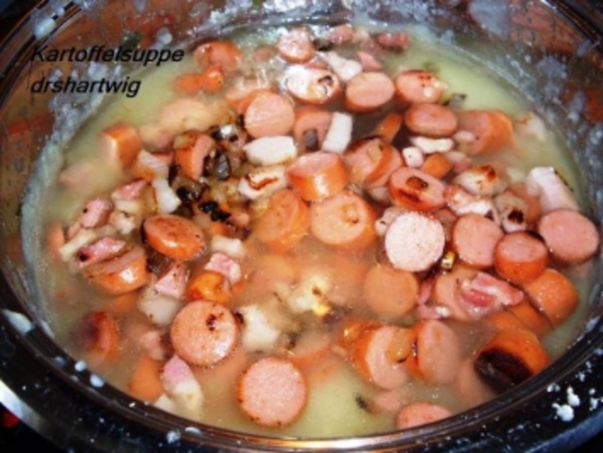 Suppe~Kartoffelsuppe mit Wiener - Rezept - Bild Nr. 9