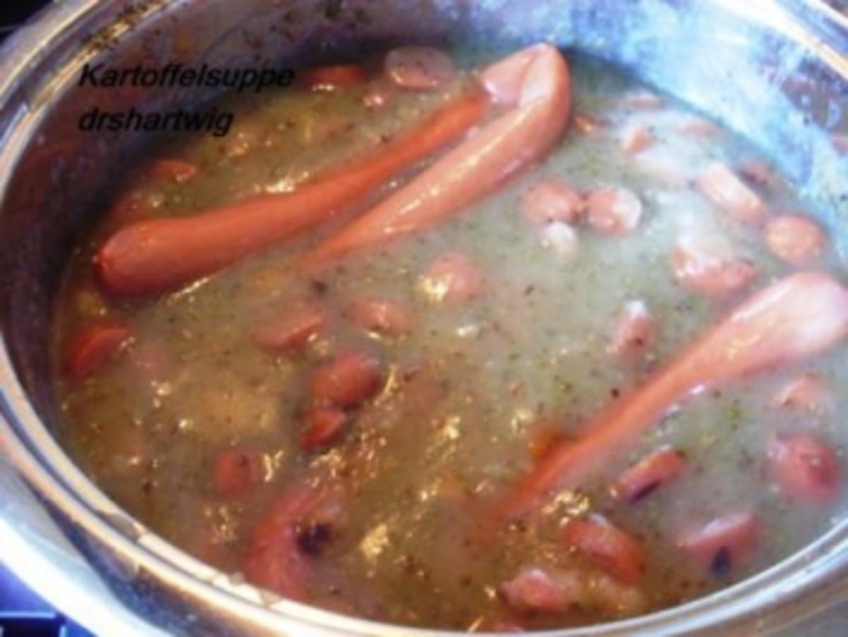 Suppe~Kartoffelsuppe mit Wiener - Rezept - Bild Nr. 12