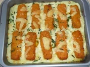 Fischstäbchenauflauf - Rezept