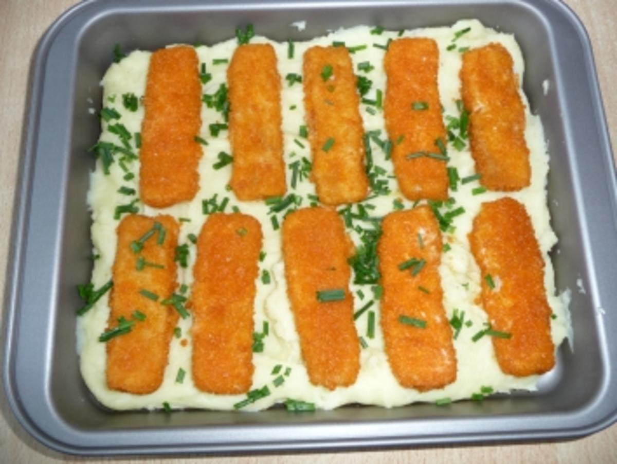 Fischstäbchenauflauf - Rezept - Bild Nr. 3