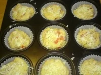 Pizzamuffins - Rezept