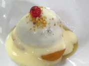 Mohn-Marzipanknödel mit Weinschaum - Rezept