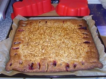 geraspelter blechapfelkuchen... - Rezept