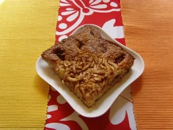 geraspelter blechapfelkuchen... - Rezept