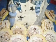 Plätzchen  Himbeer-Marzipan-Taler - Rezept