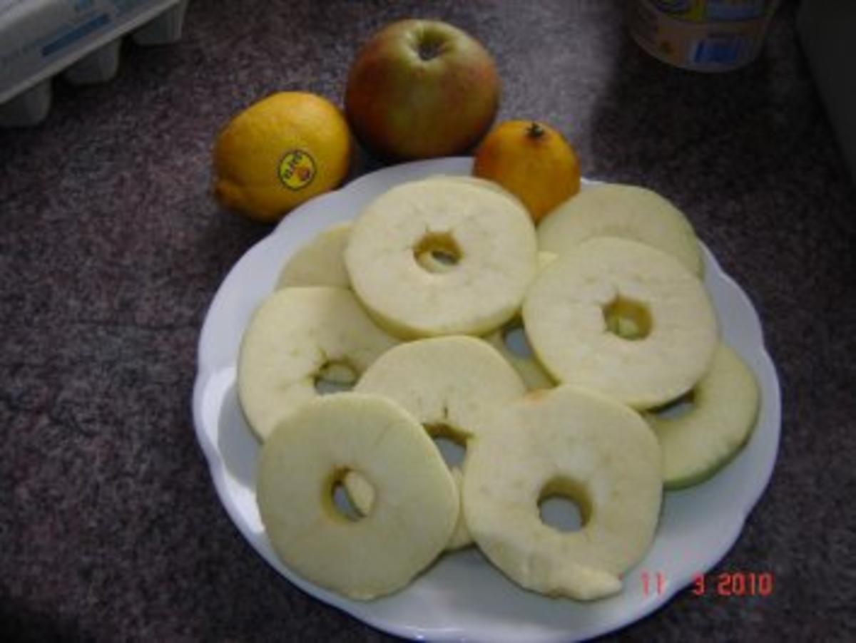 Dessert : Apfelküchle im Bierteig - Rezept - Bild Nr. 2