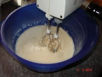 Rezept: Dessert : Apfelküchle im Bierteig Bild Nr. 3 Dessert : Apfelküchle im Bierteig - Rezept - Bild Nr. 3