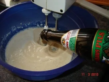 Rezept: Dessert : Apfelküchle im Bierteig Bild Nr. 4 Dessert : Apfelküchle im Bierteig - Rezept - Bild Nr. 4