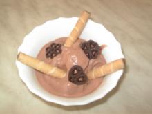 Schokoladen-Eiscreme - Rezept