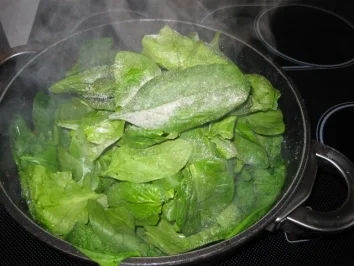 Schweinefilet auf frischem Paprika-Blattspinat - Rezept - Bild Nr. 4