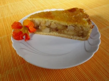 Rezept: Apfelkuchen mit Decke Apfelkuchen mit Decke - Rezept