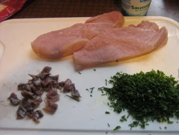 Putenschnitzel auf Bratkartoffeln gratiniert - Rezept - Bild Nr. 3
